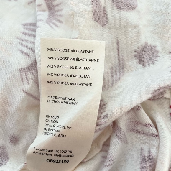 Free People Daria Graphic Maxi Dress Ivory Combo - Picture 11 of 11